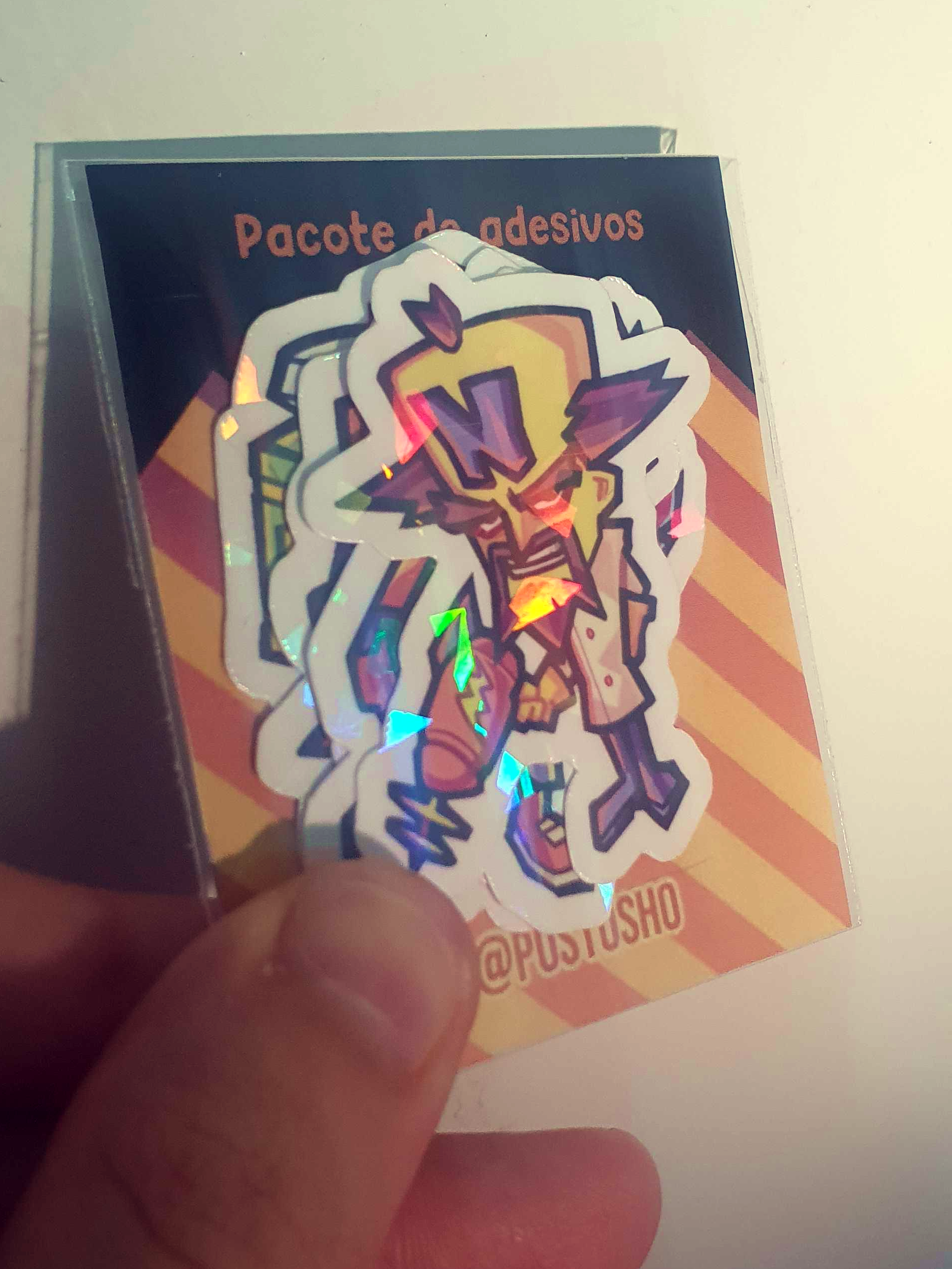 Pacote de Adesivos: Crash Bandicoot - Imagem 3