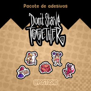 Pacote de Adesivos: Dont Starve Together