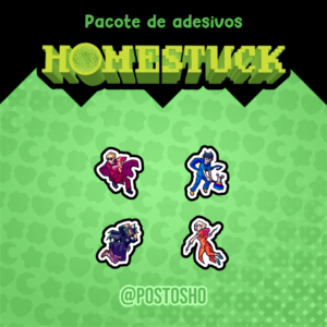 Pacote de Adesivos: Homestuck