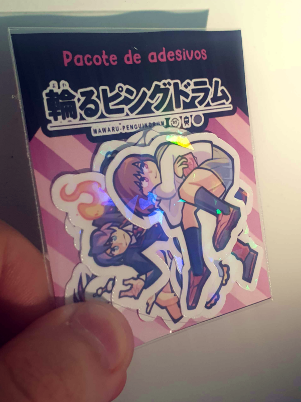 Pacote de Adesivos: Penguindrum