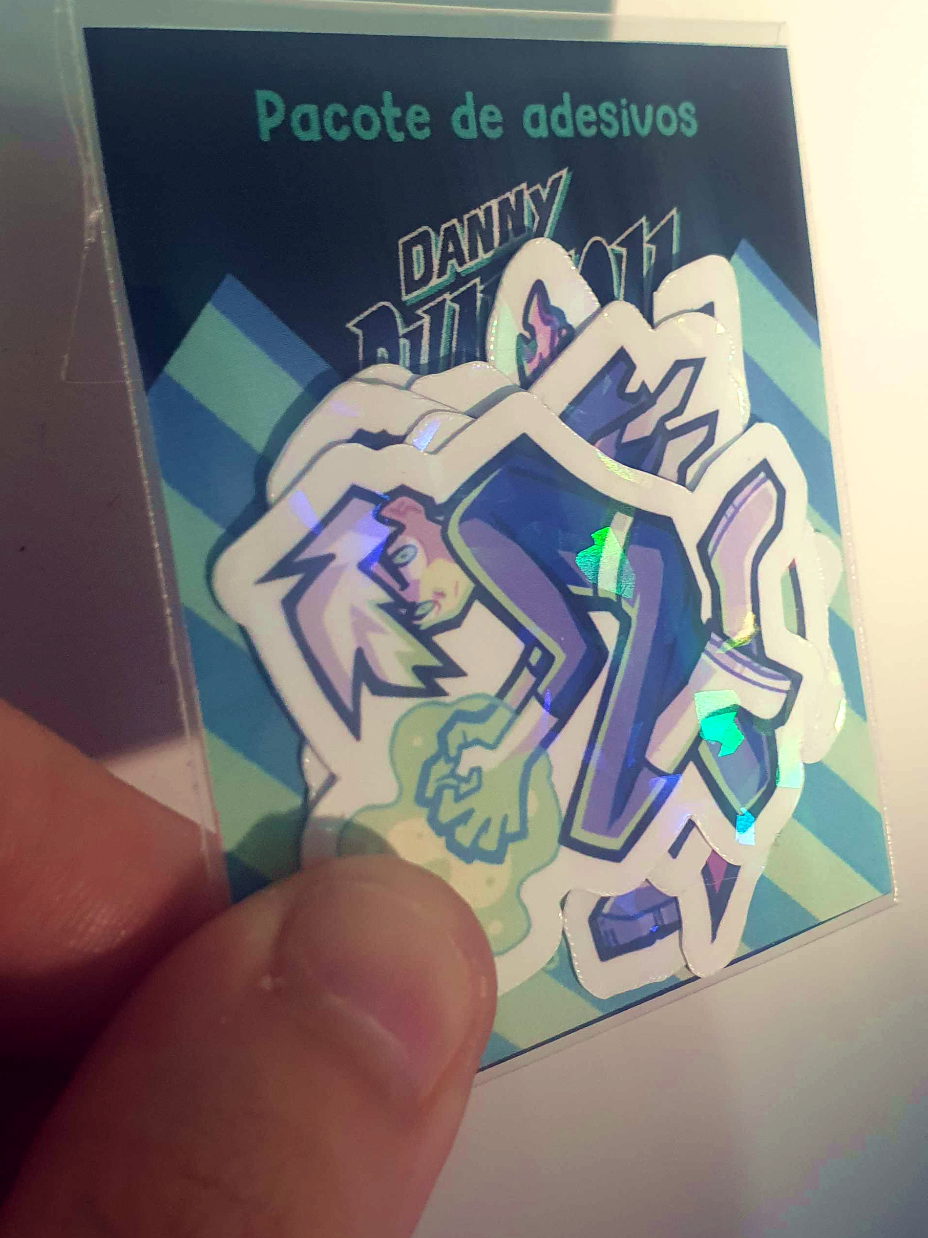 Pacote de Adesivos: Danny Phantom - Imagem 3