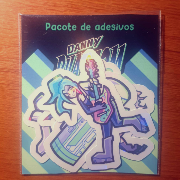 Pacote de Adesivos: Danny Phantom
