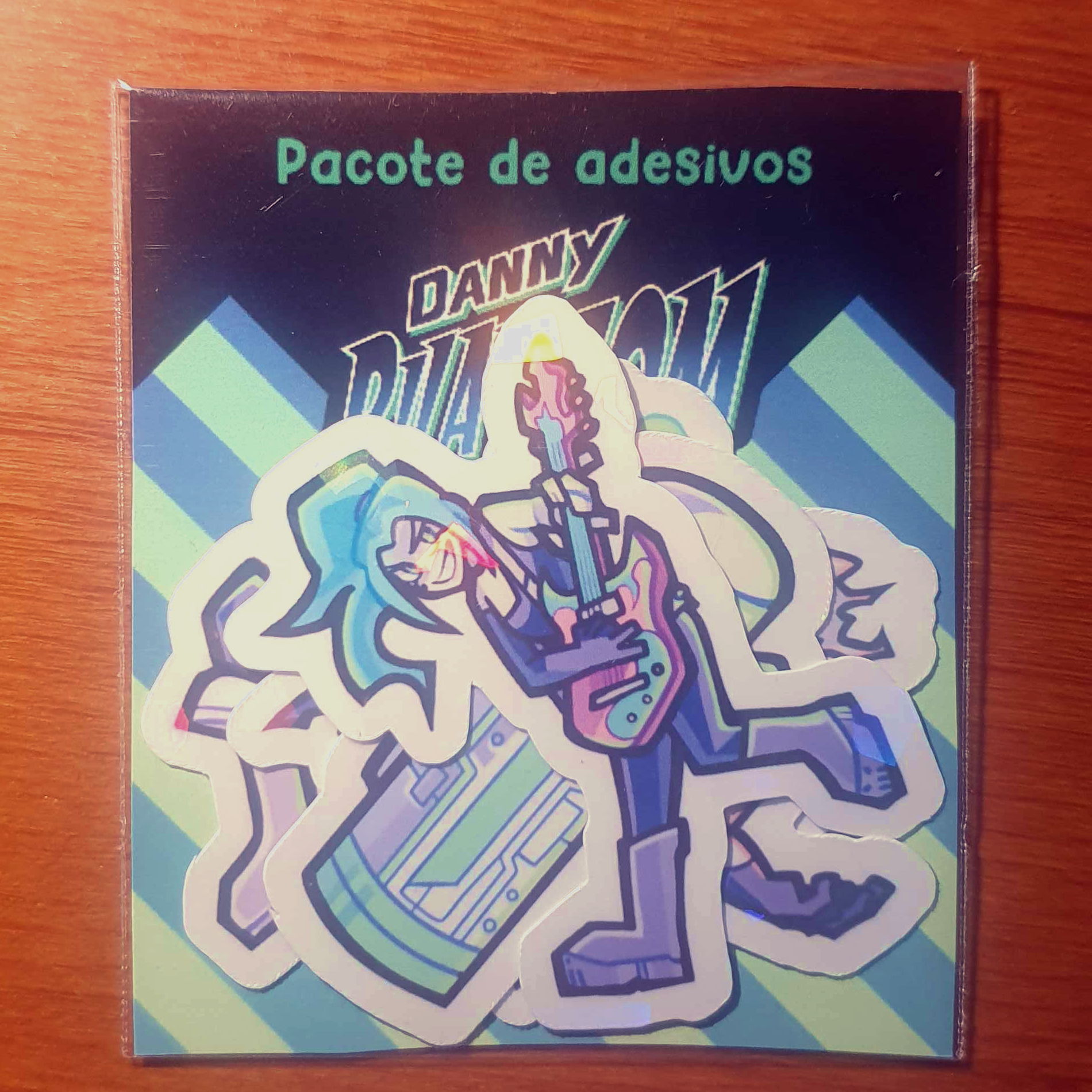 Pacote de Adesivos: Danny Phantom - Imagem 2