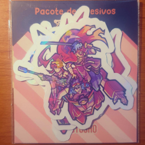 Pacote de Adesivos: Gurren Lagann - Imagem 2