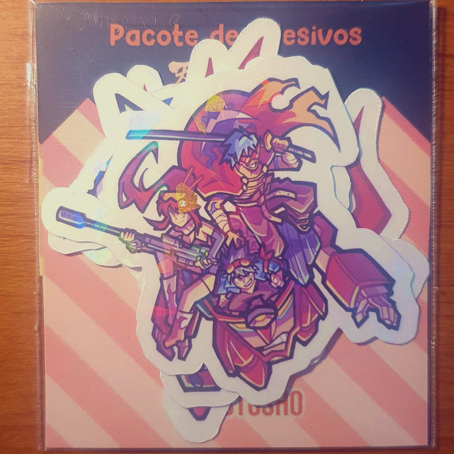 Pacote de Adesivos: Gurren Lagann - Imagem 2