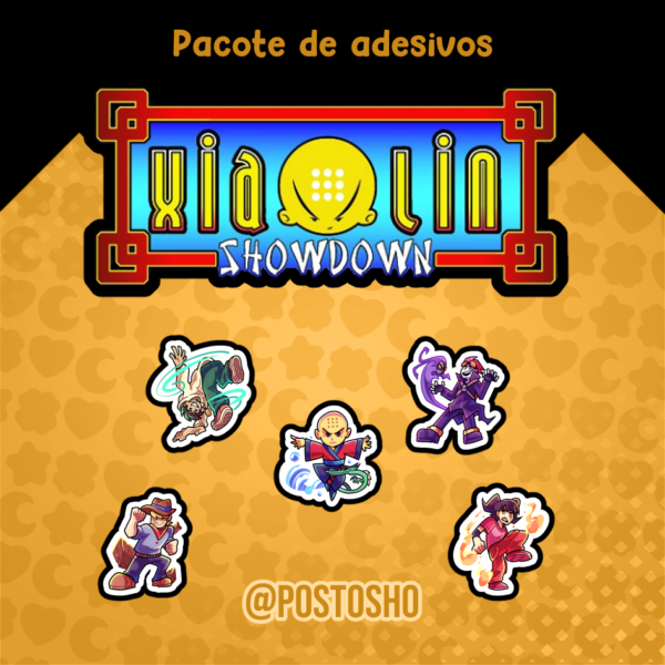 Pacote de Adesivos: Duelo Xiaolin