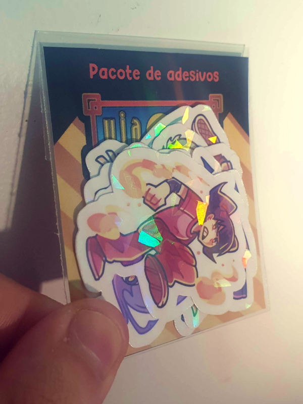Pacote de Adesivos: Duelo Xiaolin
