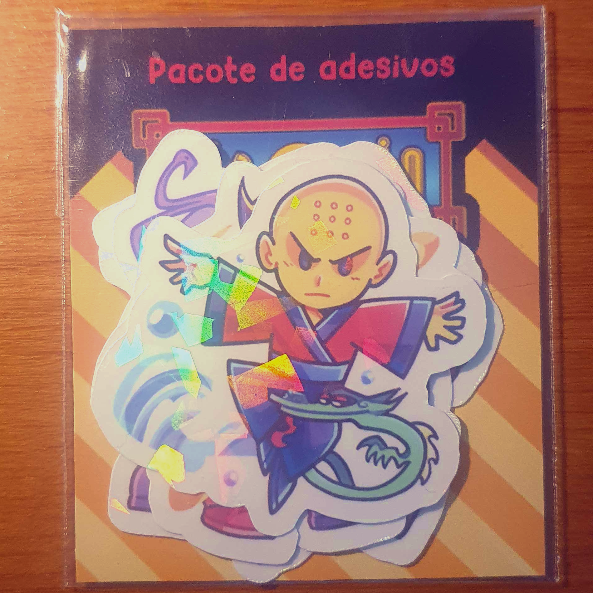 Pacote de Adesivos: Duelo Xiaolin - Imagem 2